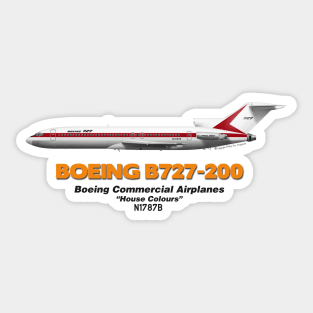 Boeing B727-200 - Boeing "House Colours" Sticker